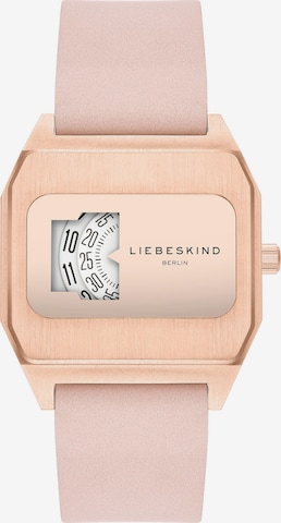 Liebeskind Berlin Uhr in Pink: Vorderseite