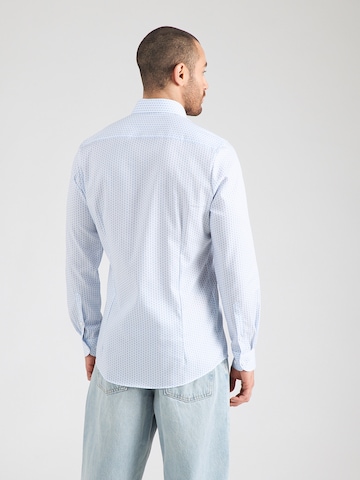 OLYMP Kitsas lõige Triiksärk 'Level 5', värv valge