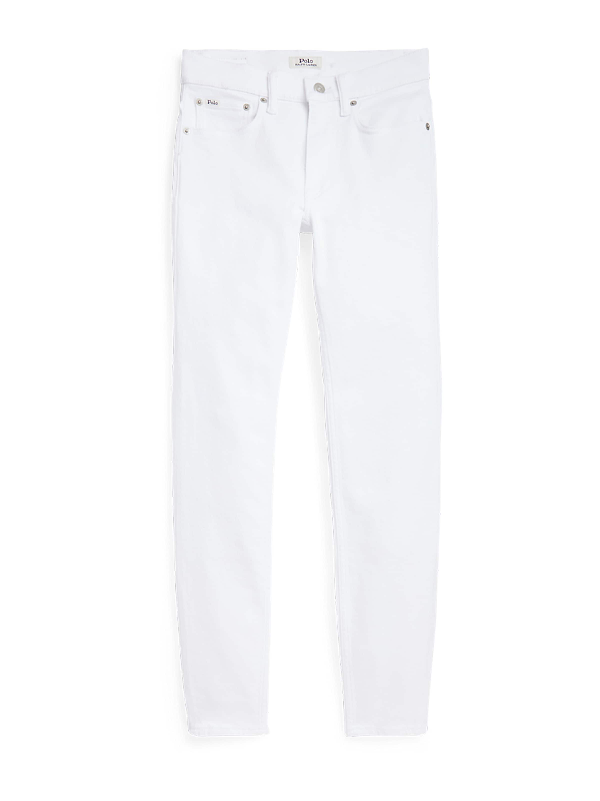 Polo Ralph Lauren Skinny Τζιν σε λευκό: μπροστά