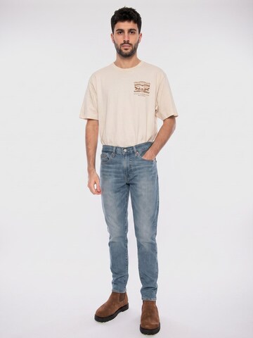 Baggy Jean 'LEVI'S DENIM 512 SLIM TAPER PELICAN RUST BLUE' LEVI'S ® en bleu : devant