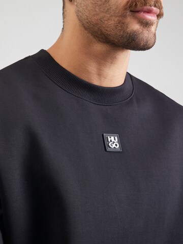 HUGO Sweatshirt 'Dettil' in Schwarz
