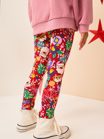 Next Skinny Leggings i röd