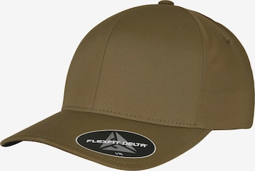 Casquette 'Delta' Flexfit en vert : devant