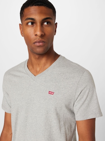 LEVI'S ® - Camisa 'Original HM Vneck' em cinzento