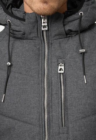 INDICODE JEANS Winter jacket 'Circus' in Grey