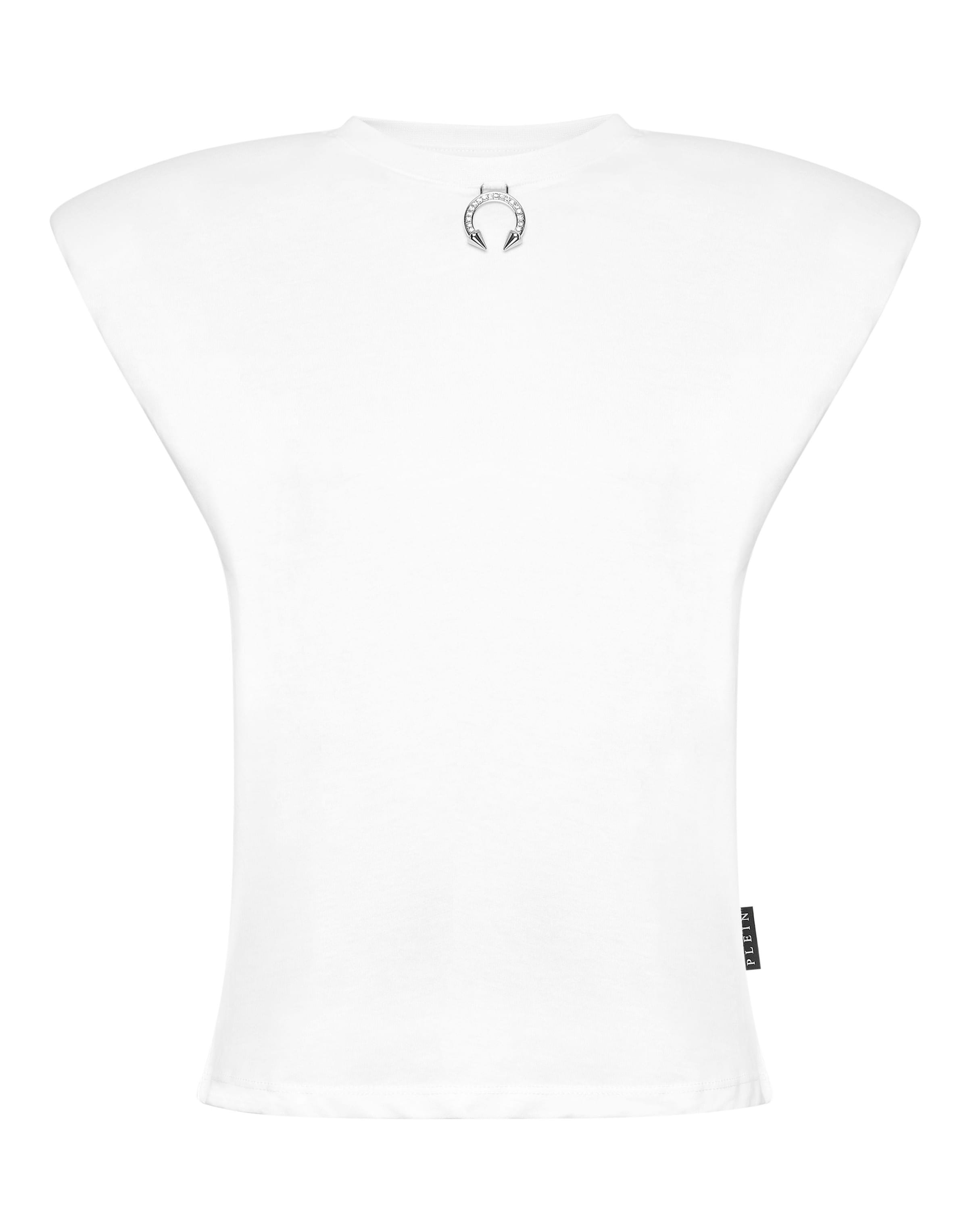 Maglietta di Philipp Plein in bianco: frontale