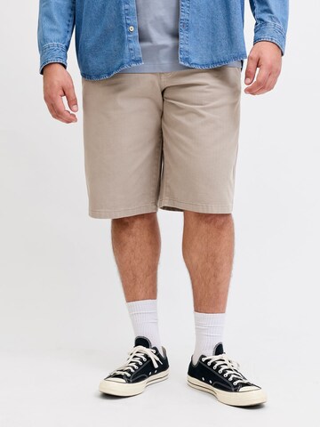 JACK & JONES Baggy Broek in Groen: voorkant