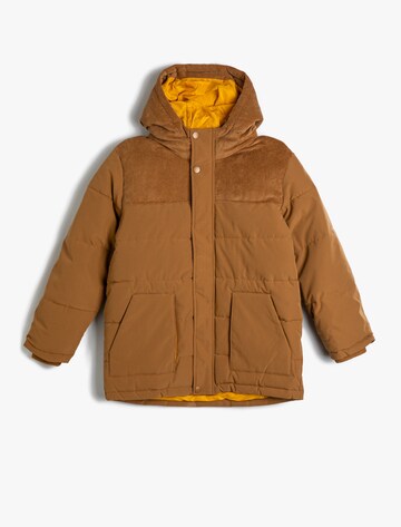 Koton Coat in Brown: front
