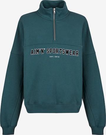 Aim'n Athletic Sweatshirt in Green: front
