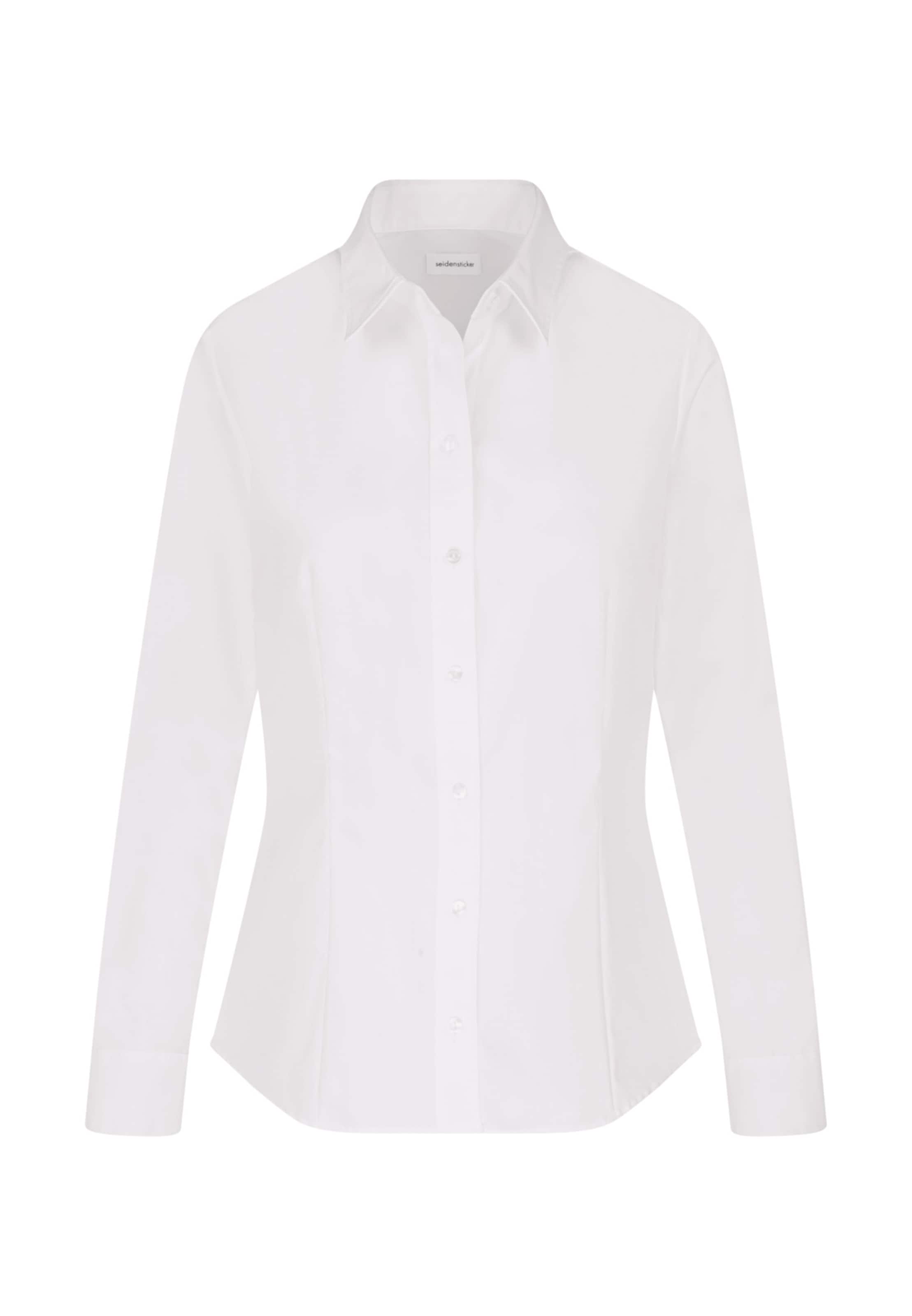 SEIDENSTICKER Μπλούζα σε λευκό: μπροστά