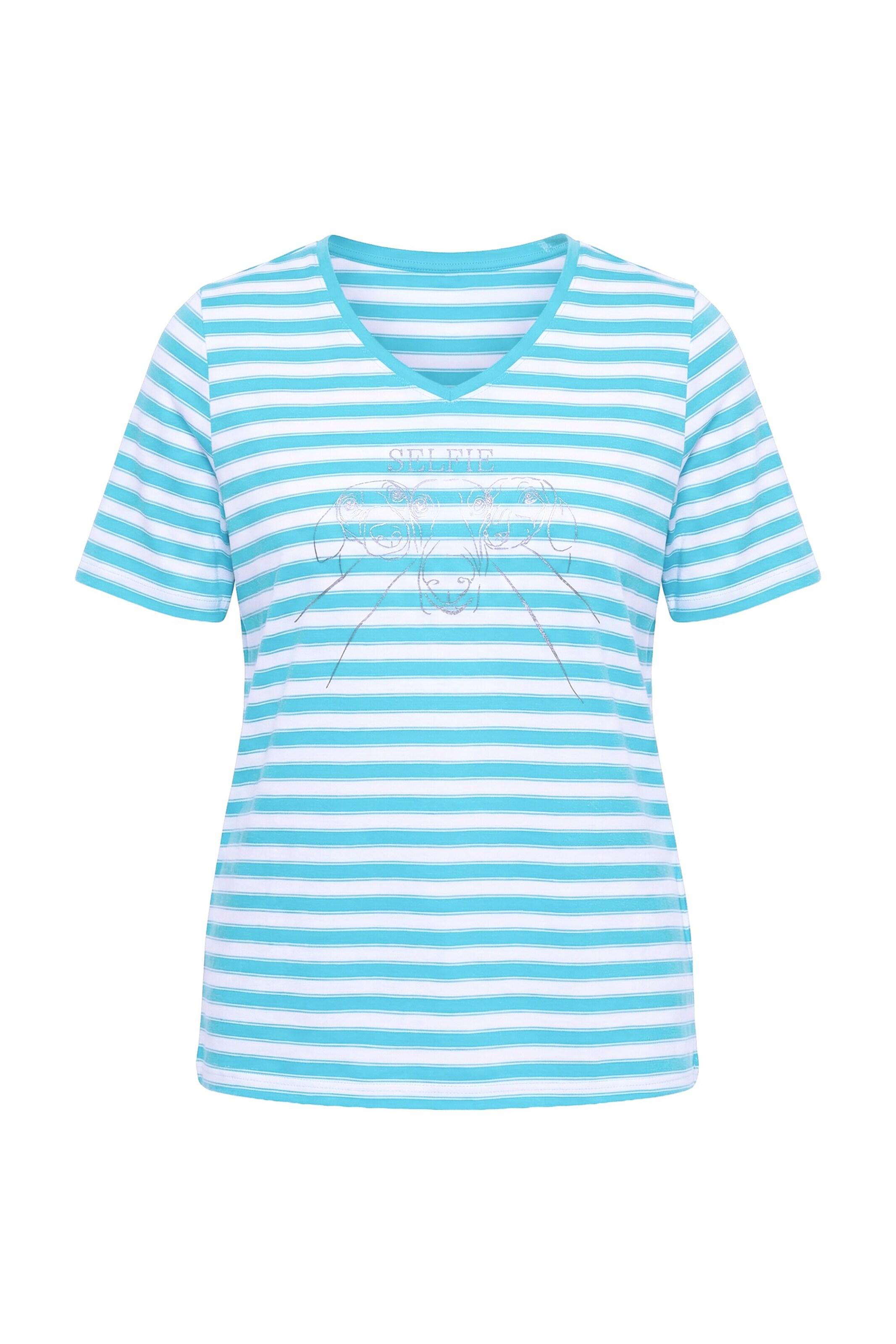 Ulla Popken Shirt in Blue: front