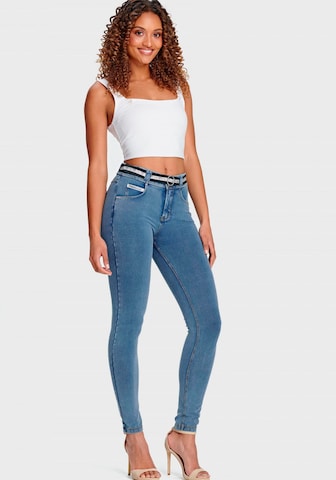 Freddy Skinny Jeggings in Blue