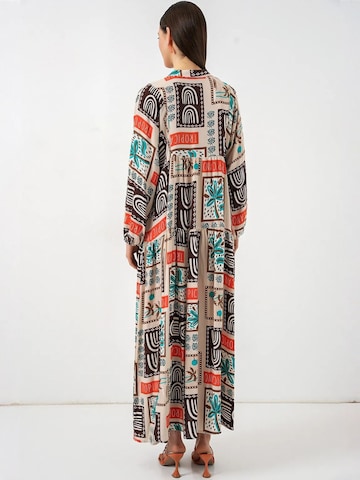 Bigdart - Vestido em castanho