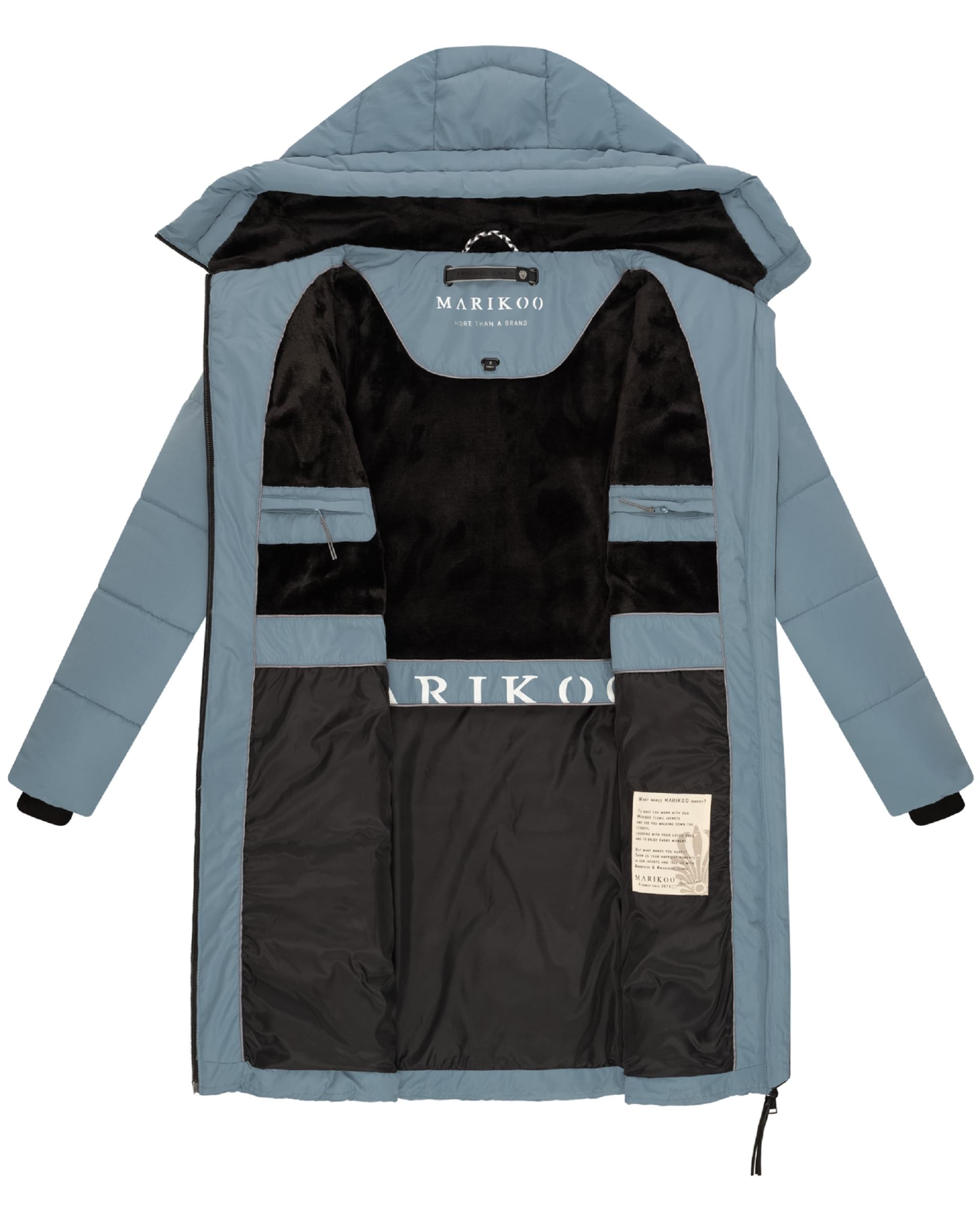 MARIKOO Χειμερινό παλτό 'Natsukoo XVI' σε μπλε