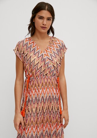 COMMA Knitted dress in Mixed colors