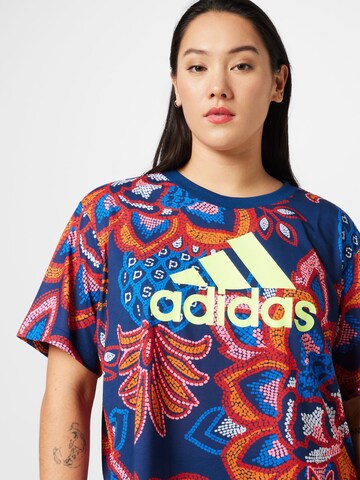 ADIDAS SPORTSWEAR Performance Shirt 'Farm Rio Graphics ' in Mixed colors