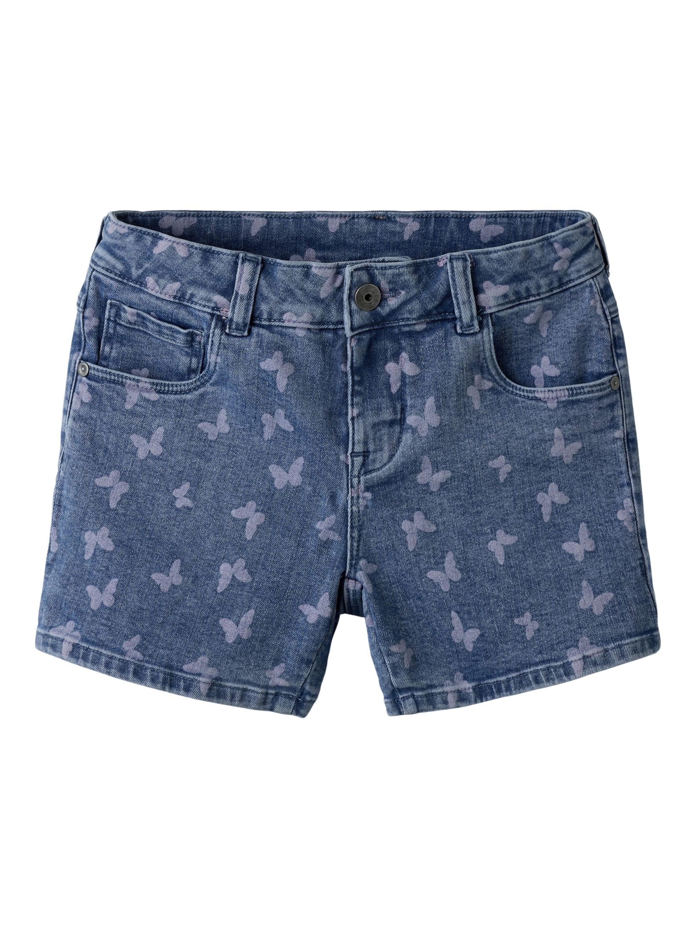 TWO SOON Normální Džíny – modrá: přední strana