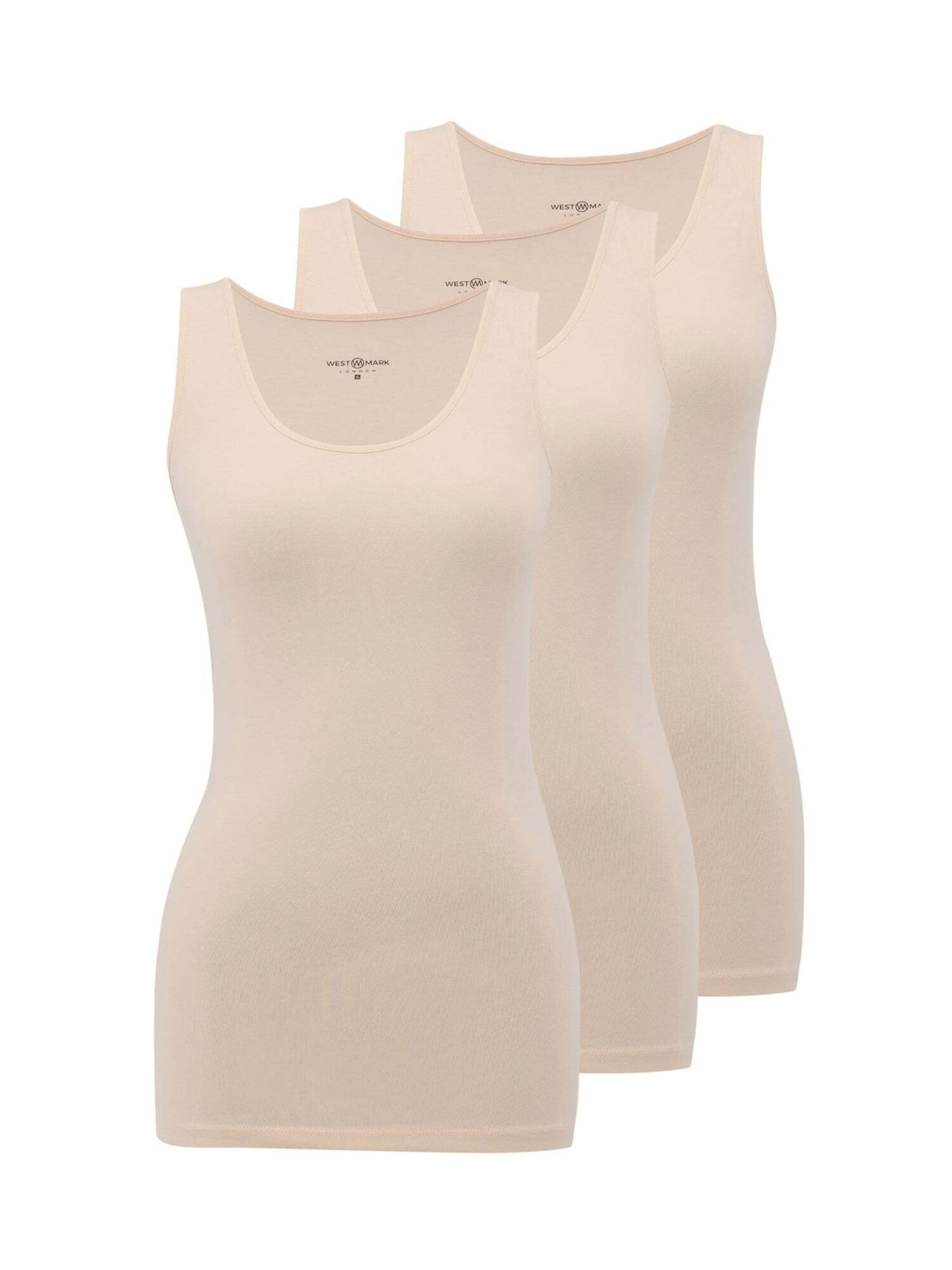 Maglietta intima ' OLIVIA' di WESTMARK LONDON in beige: frontale