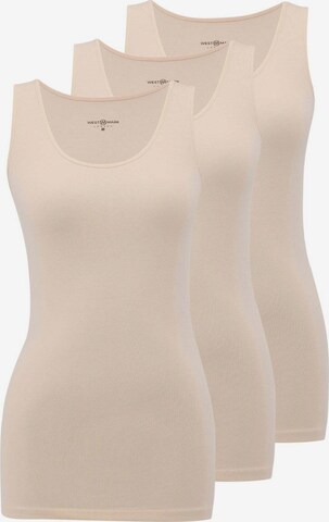 Maglietta intima ' OLIVIA' di WESTMARK LONDON in beige: frontale