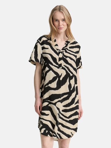 TOM TAILOR Kleid in Beige: Vorderseite