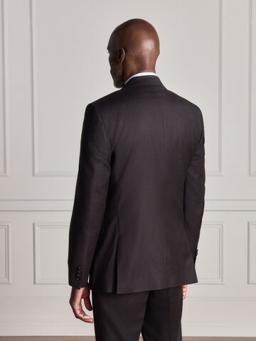 Next Slim Fit Forretningsjakke 'Signature' i brun