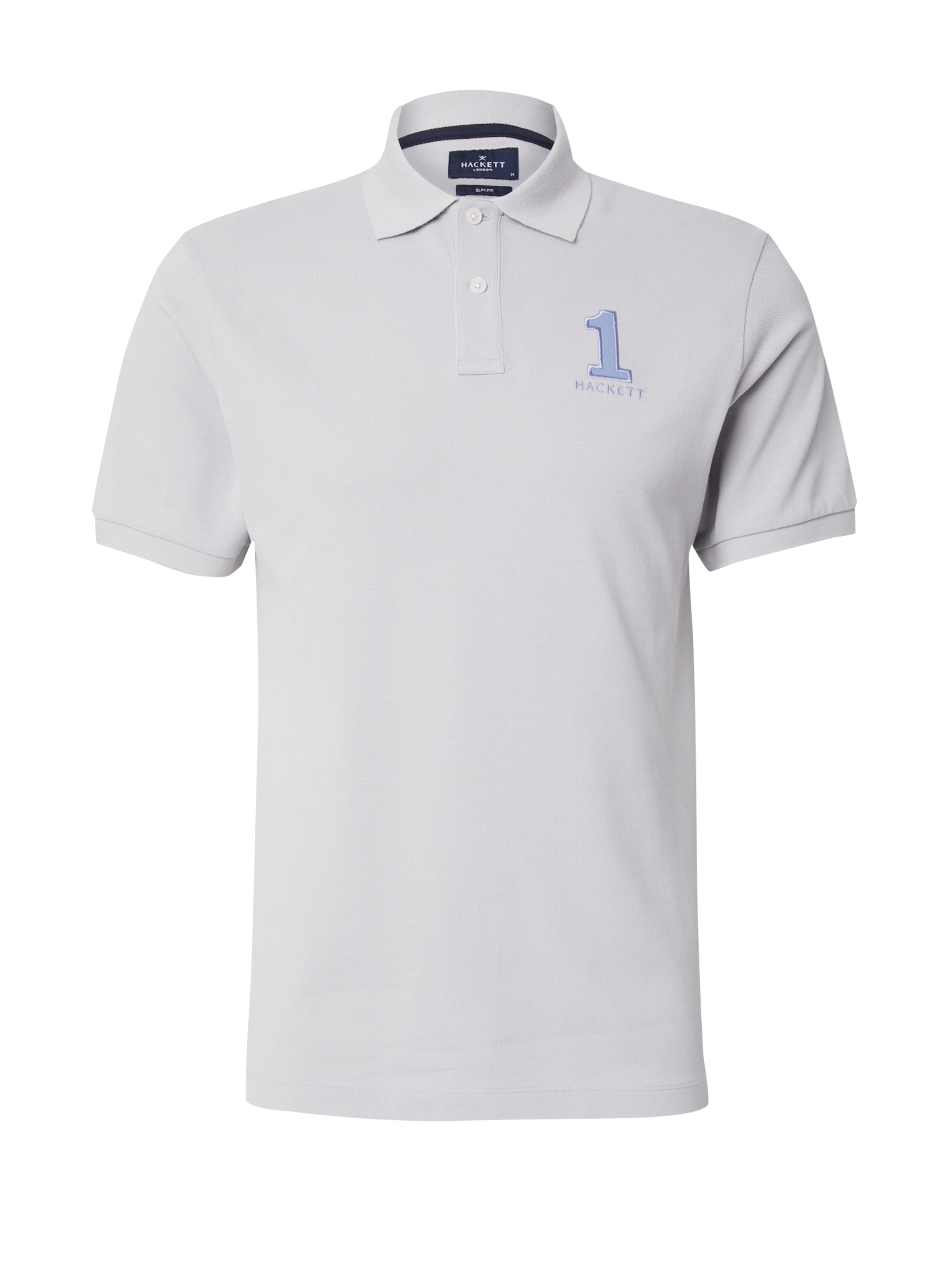 Hackett London Tričko 'NEW CLASSIC' - Sivá: predná strana