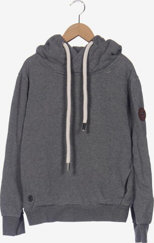 khujo Sweatshirt & Zip-Up Hoodie in M in Grey: front