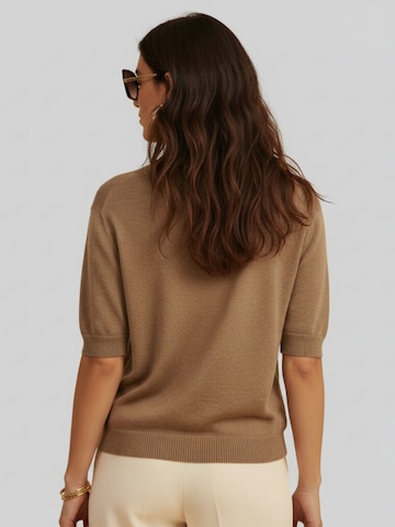 Pull-over WEARABLE STORIES en beige