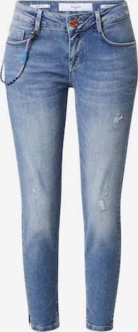 Jeans 'JUNGBUSCH' de la Goldgarn pe albastru: față