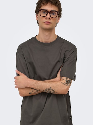 Only & Sons Koszulka '22022532' w kolorze szary