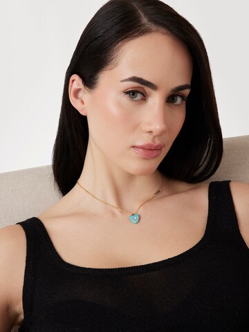 GUESS Kette 'Amore' in Blau