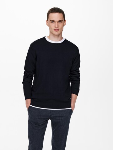 Only & Sons Tröja 'ONSWyler' i blå: framsida