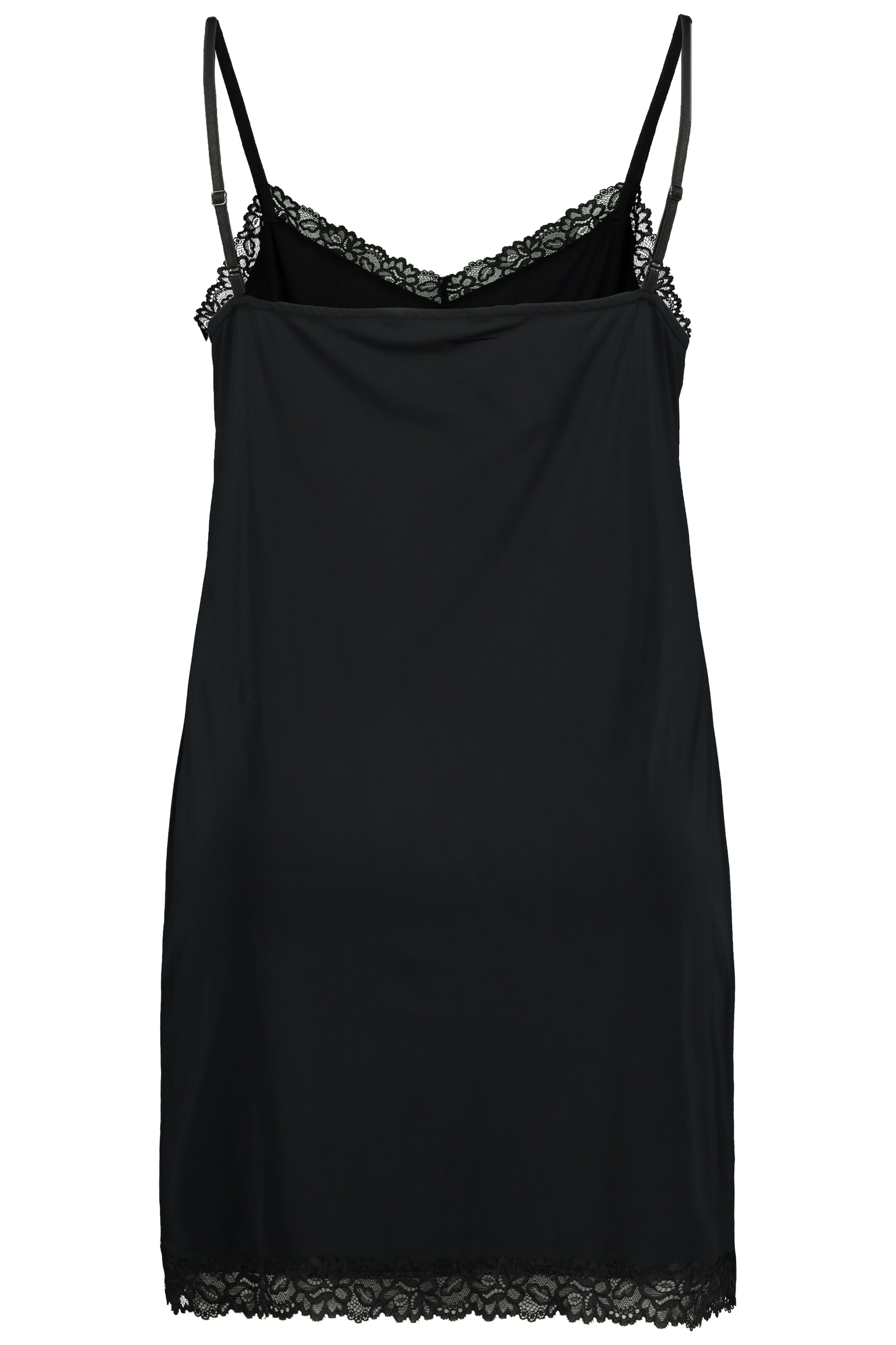 Ulla Popken Onderhemd in Zwart