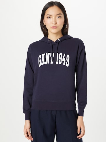 GANT Sweatshirt in Blauw: voorkant