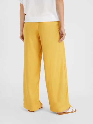 O'NEILL - Pierna ancha Pantalón 'Malia' en amarillo