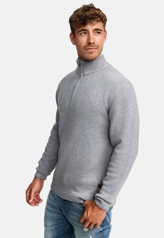 INDICODE JEANS Trui 'Lokant' in Grijs