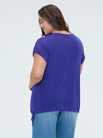 T-shirt Fiorella Rubino en violet