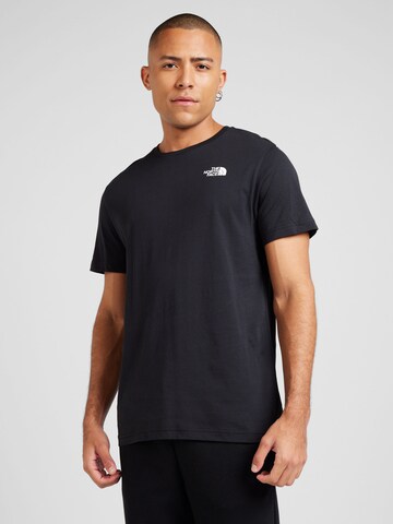 Maglietta di THE NORTH FACE in nero