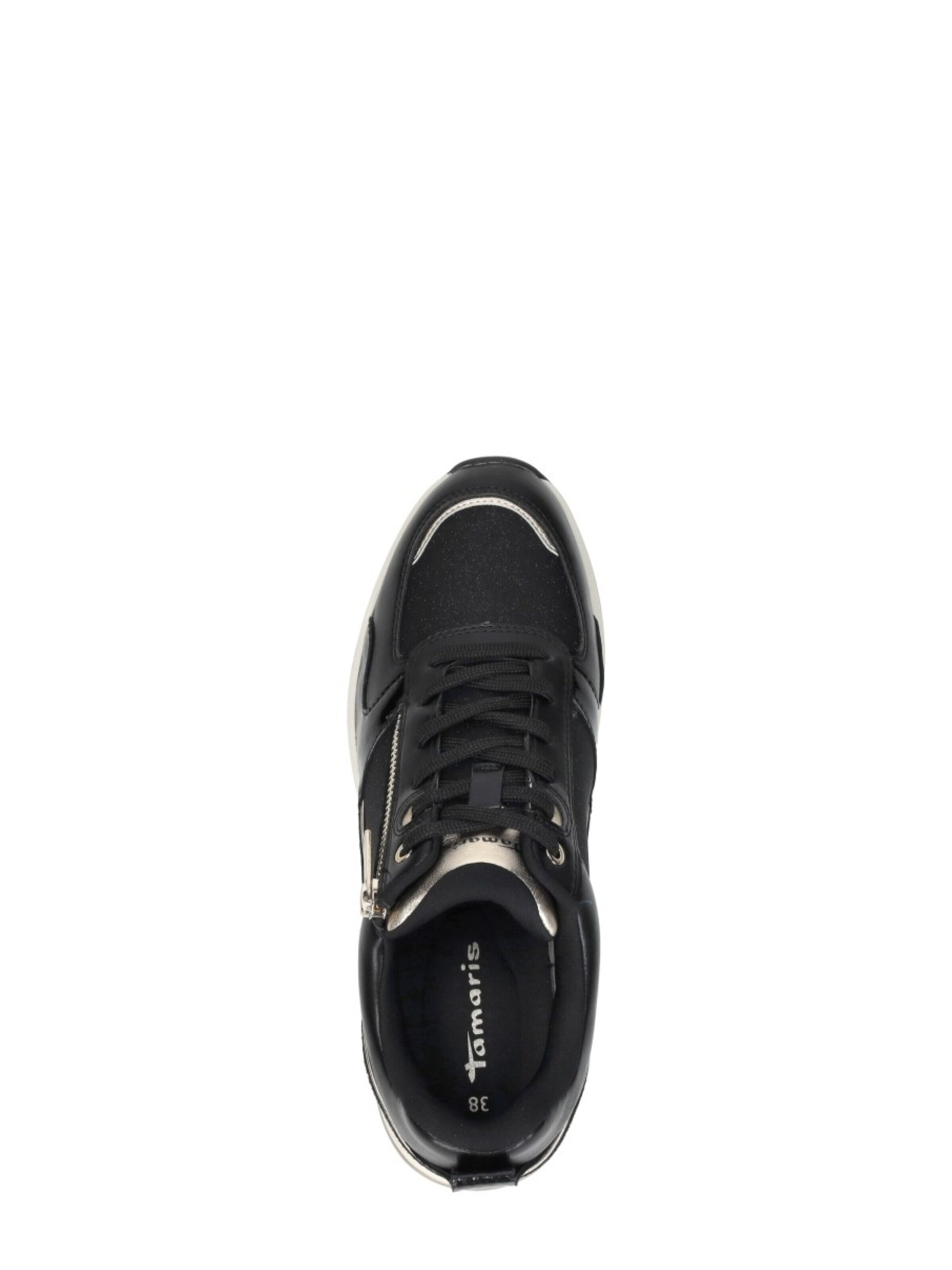 Tamaris Sneakers laag 'Sneakers Laag' in Zwart
