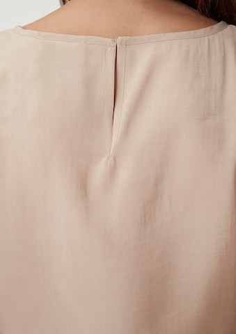 COMMA Bluse i brun