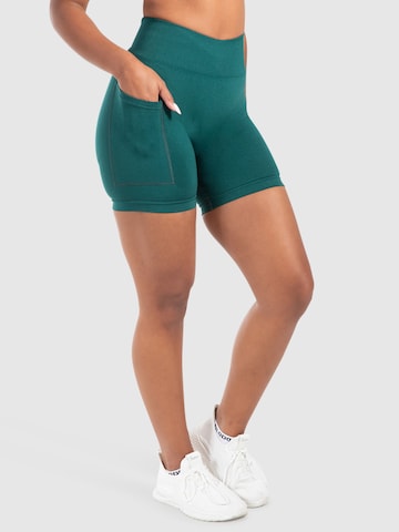 Smilodox Skinny Sportbroek 'Temmy' in Groen