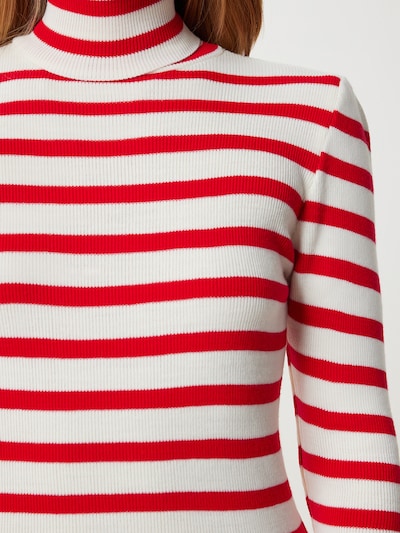 Tricou Happiness İstanbul pe roșu / alb, Vizualizare produs