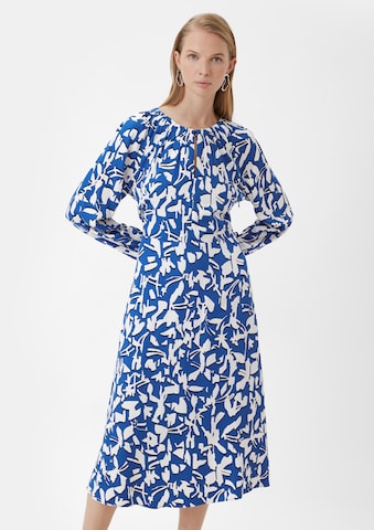 COMMA Dress in Blue: front