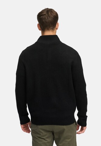 INDICODE JEANS Trui 'INTrax' in Zwart