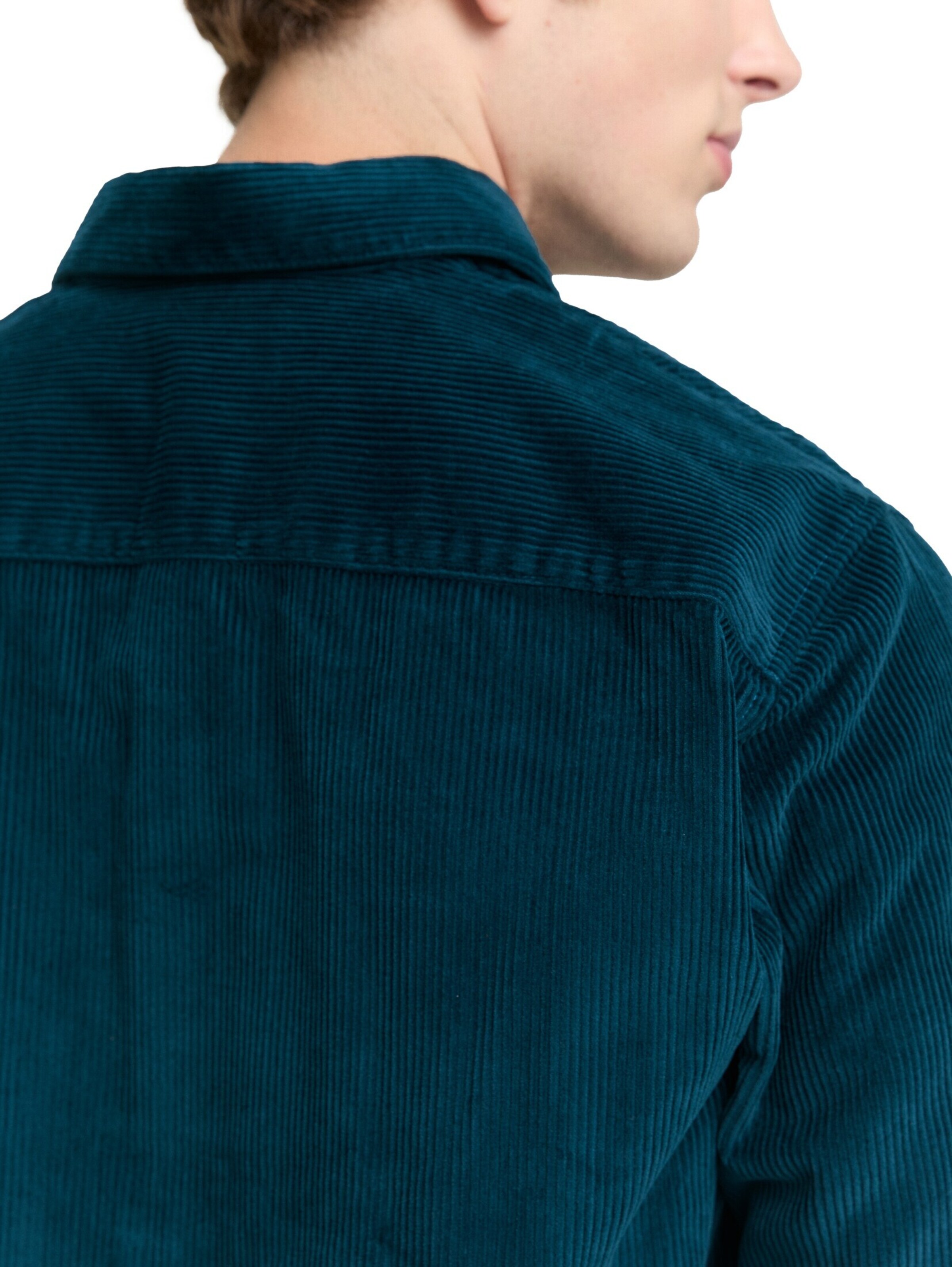 TOM TAILOR DENIM Comfort fit Overhemd in Groen