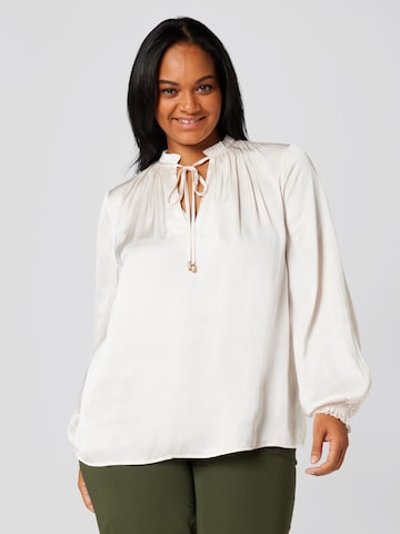 Guido Maria Kretschmer Curvy - Blusa 'Lilou' em branco: frente