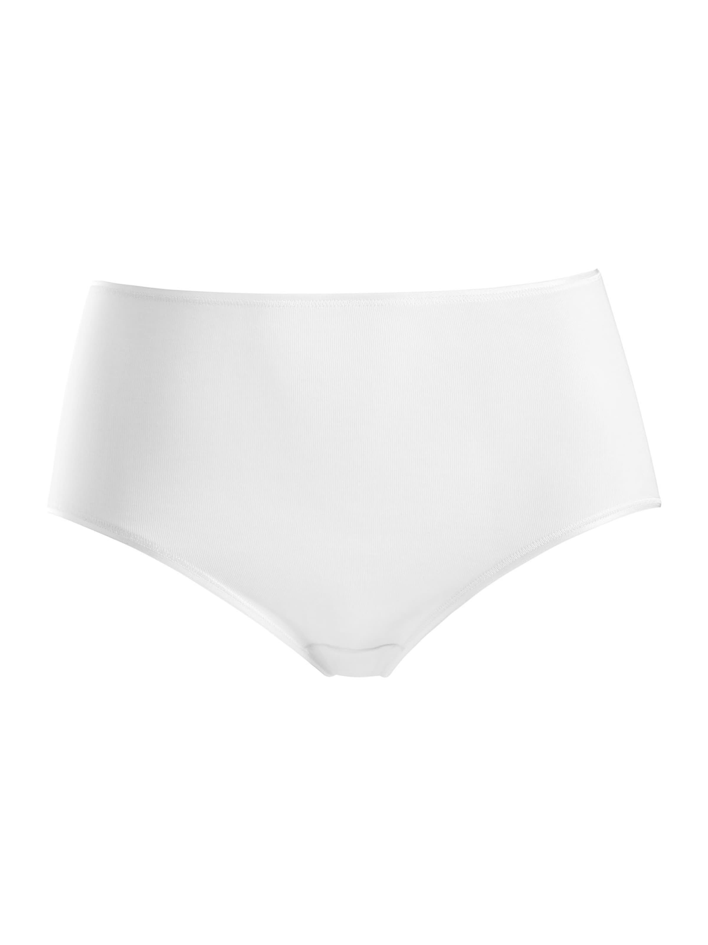 Hanro Maxi Slip ' Cotton Seamless ' in Weiß: Vorderseite