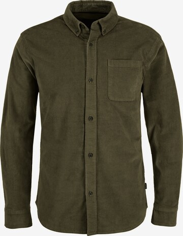 BLEND Button Up Shirt 'Clody' in Green: front