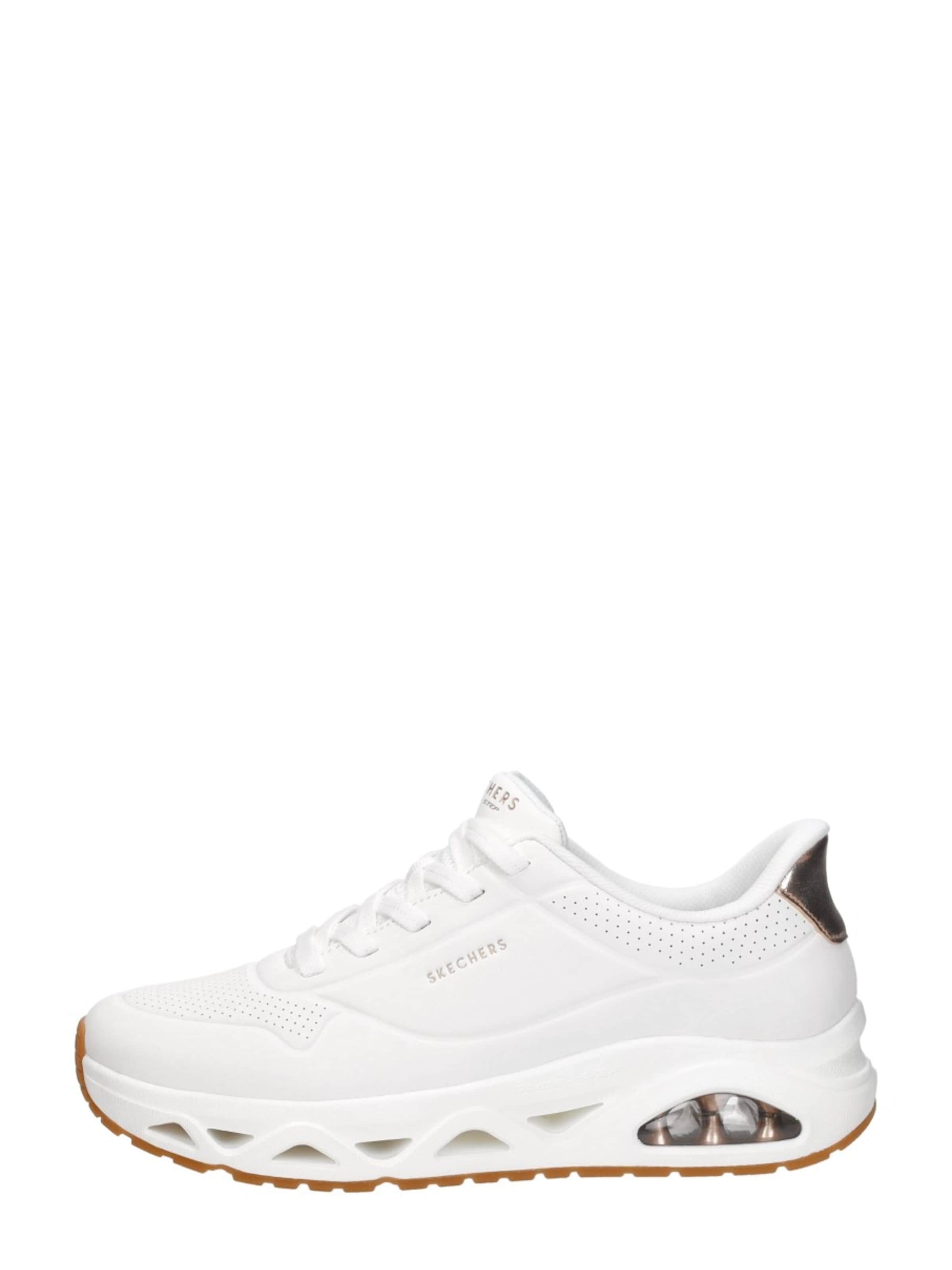SKECHERS Sneakers laag 'Slip-Ins: Uno Glide Step - Glide On Air' in Wit: voorkant