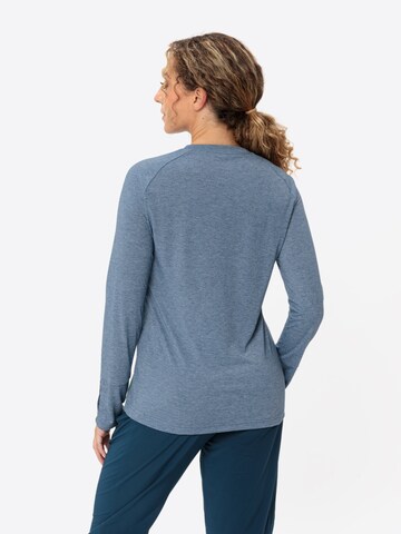VAUDE Functioneel shirt 'Skomer III' in Blauw